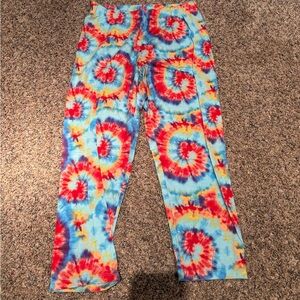 No Boundaries Kids Tie-Dye Spiral Pants